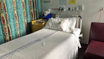 A stock image of a NSW hospital bed.