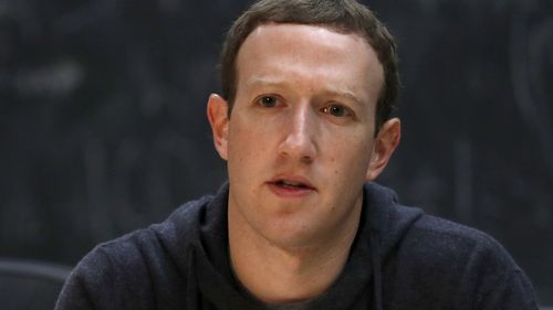 Facebook CEO Mark Zuckerberg. (AAP)