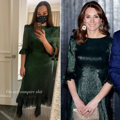 Meena Harris' second green inauguration dress also worn by Kate Middleton,  'twinned' with Royal - 9Style