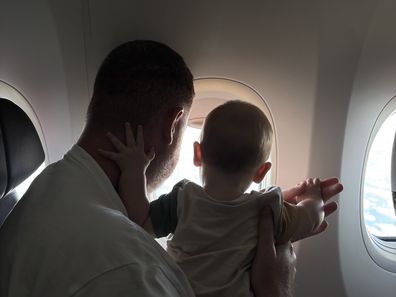 Flying with a baby to Fiji