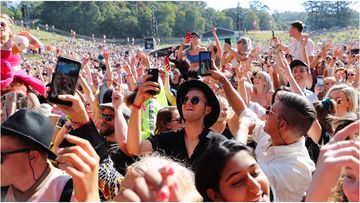 The coroner in charge of the music festival drug deaths is at Splendour in the Grass this weekend to oversee a pill-testing trial.