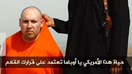 A still from James Foley's execution video.