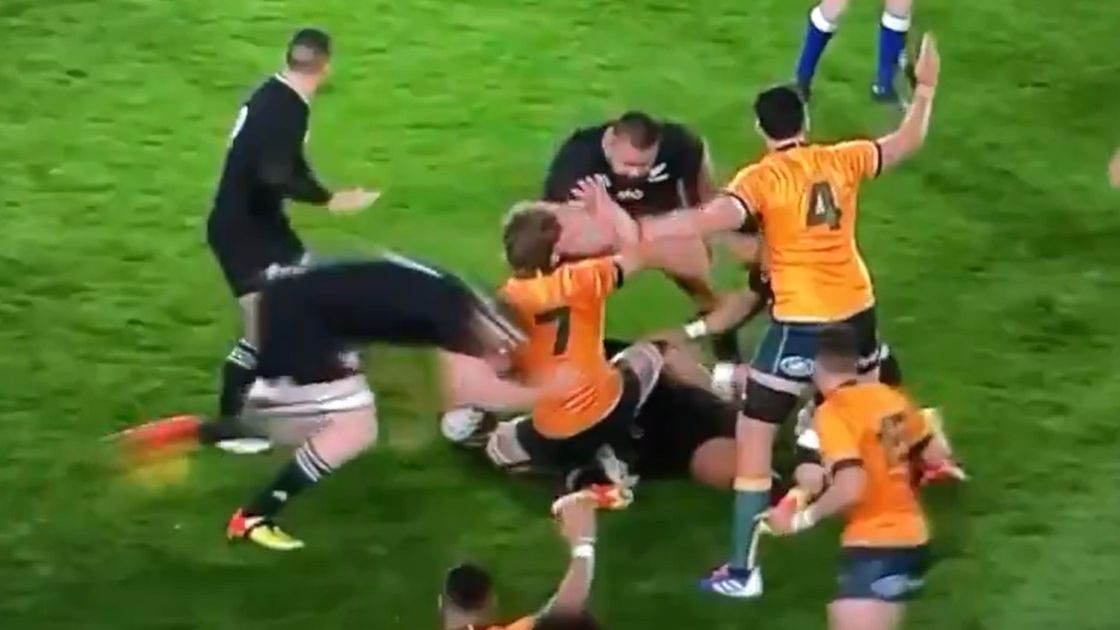 Hooper responds to All Blacks star's cheap shot