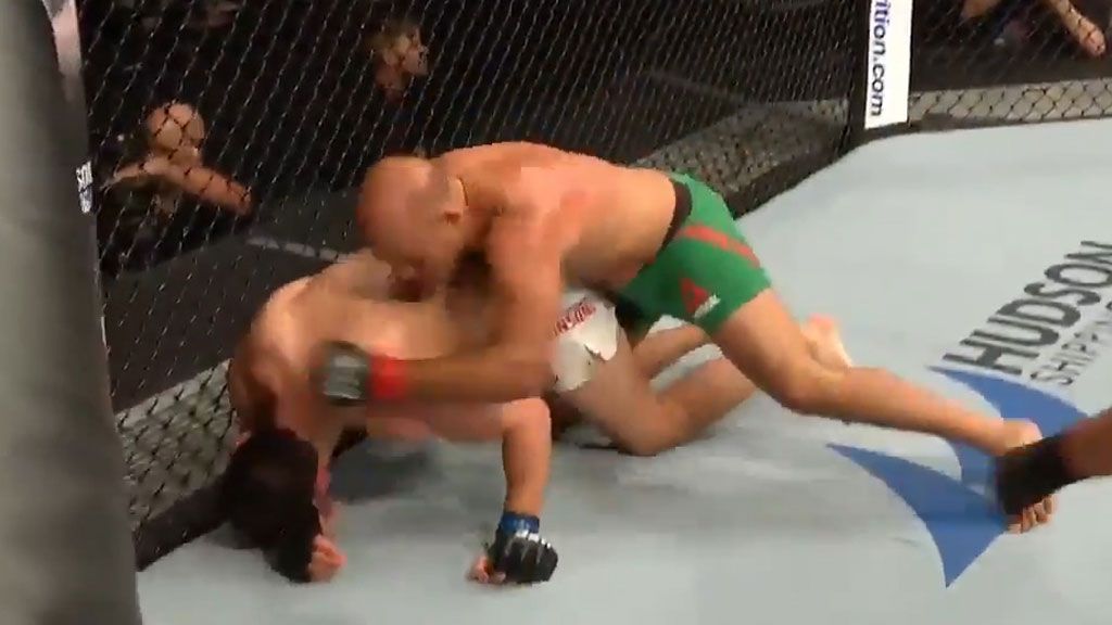 Aussie UFC debutant pummelled