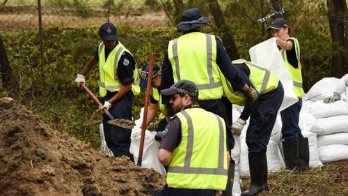 Police recently searched drains in Carole Park for Ms Phillips' remains. (9NEWS)