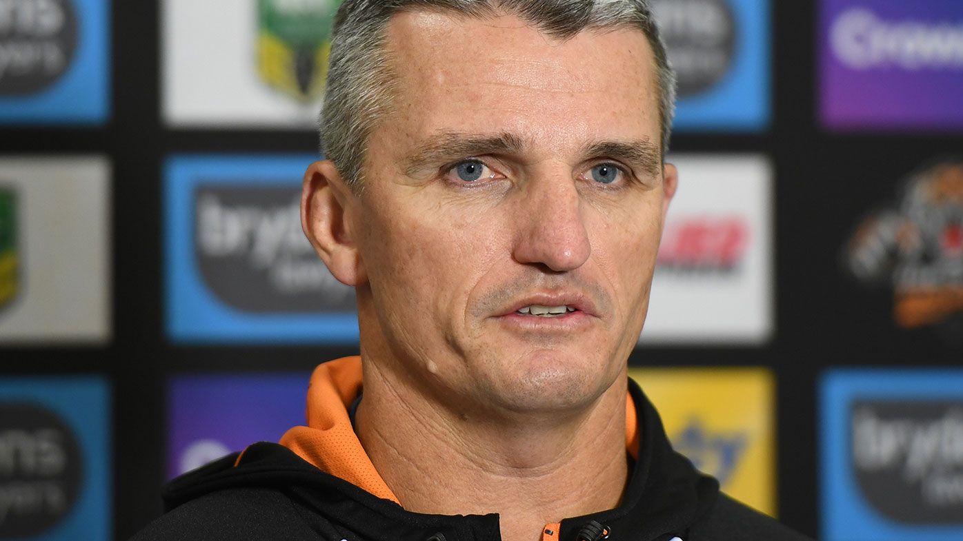 Wests Tigers coach Ivan Cleary