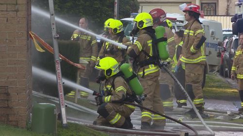 Fire and Rescue NSW are working to contain the blaze.