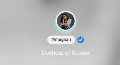 The one-off page for Meghan, Duchess of Sussex.