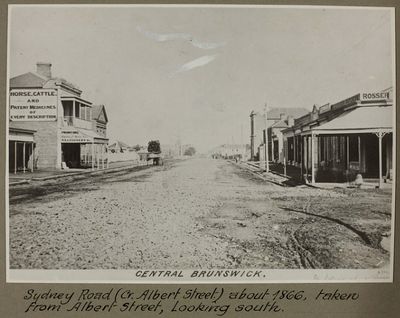 Before: Sydney Road, Brunswick, Melbourne
