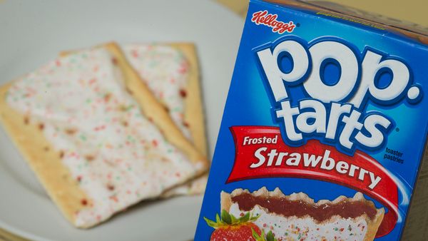 Kellogg&#x27;s brand Strawberry flavoured Pop-Tarts 