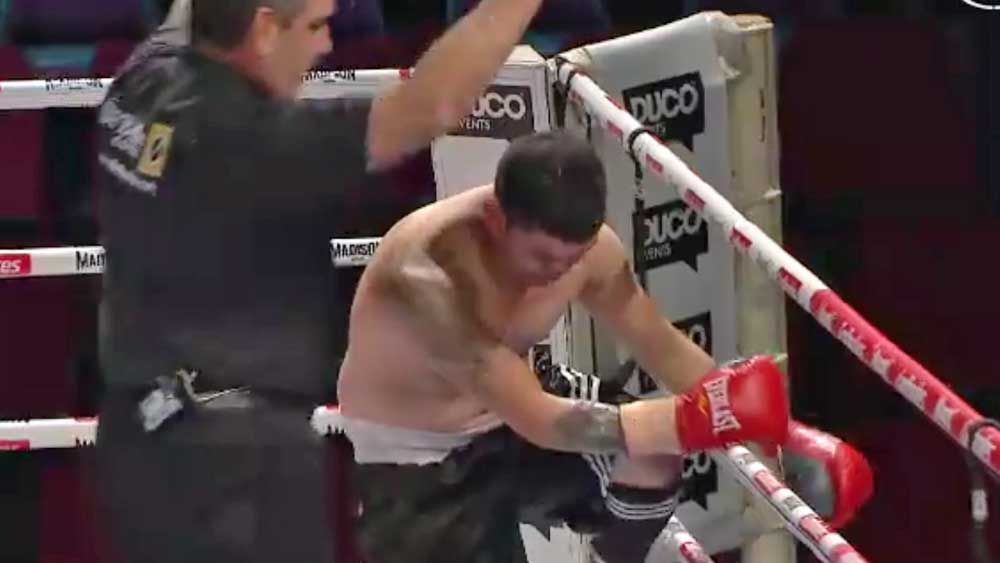 Boxing: Fighter forgets where he is after brutal knockout