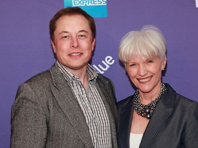 Elon Musk and mother Maye Musk attend the premiere of "Revenge of the Electric Car" during the 10th annual Tribeca Film Festival at SVA Theater on April 22, 2011 in New York City.