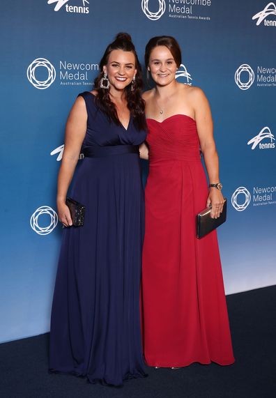 Ash Barty and Casey Dellacqua