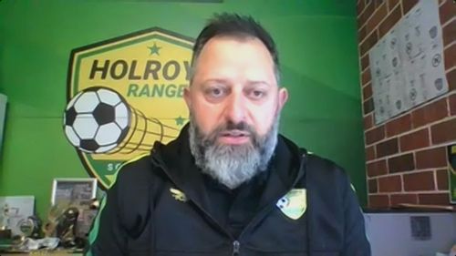 Holroyd Soccer Club President Danny Rizk