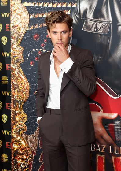 Austin Butler attends the Sydney premiere of ELVIS at the State Theatre on June 05, 2022 in Sydney, Australia. 