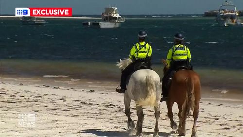 Police located his car in Lancelin and found an empty diving bag inside. 