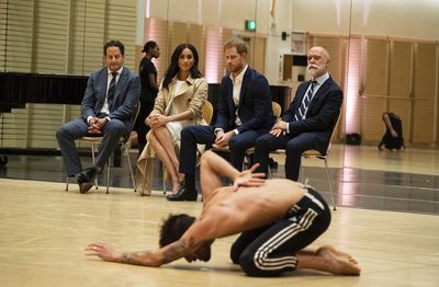 Meghan Markle and Prince Harry at the Opera House, Tuesday October 16 2018