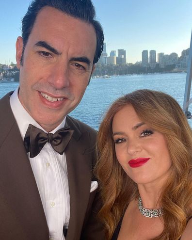 Sacha Baron Cohen Isla Fisher