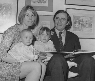 Barry Humphries second wife and daughters