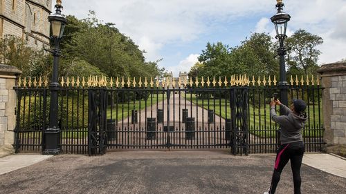 The long walk at Windsor Castle 