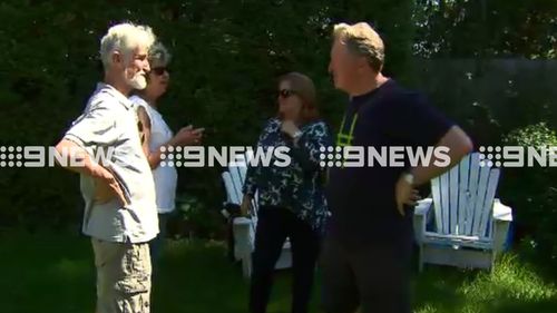 Mr Bolt and Mr Menke are part of the group auctioning off their home. (9NEWS)