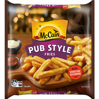 McCain Pub Style Fries - 163 kcal