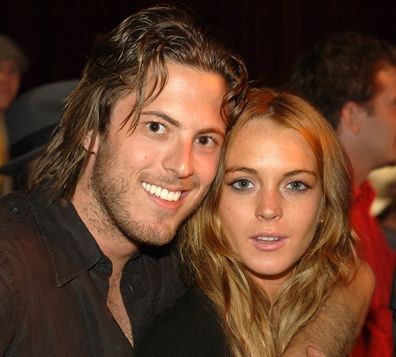 Harry Morton and Lindsay Lohan in July, 2006