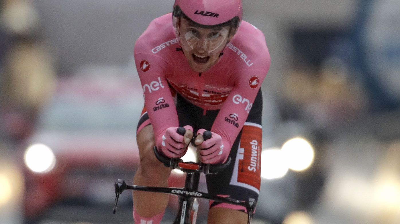 Aussie Jai Hindley beaten to Giro d'Italia title in thrilling final stage time-trial