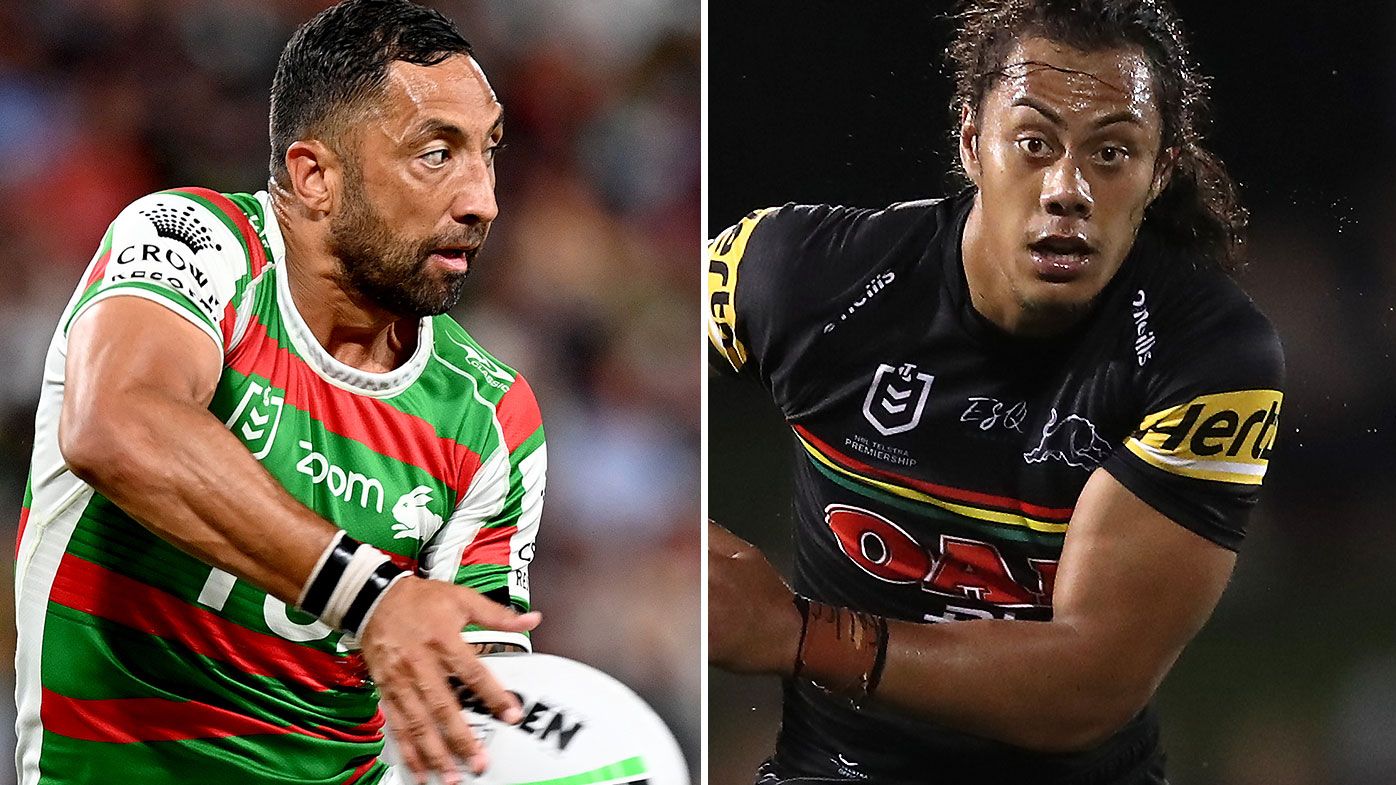 Benji Marshall and Jarome Luai