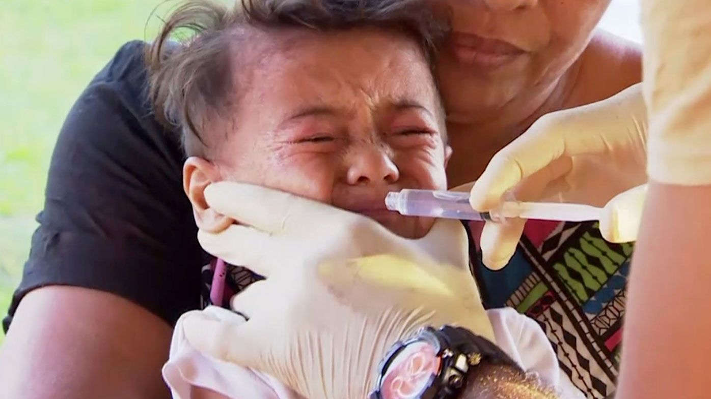 Jump in Samoa measles deaths