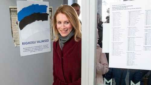 Newley elected Estonia Prime Minister Kaja Kallas has revealed she has contracted COVID-19. 