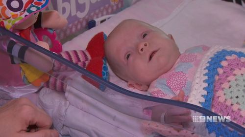Every year in Australia, only around 20 babies are born weighing less than 500 grams. Picture: 9NEWS