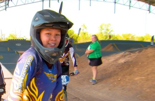 Promising young BMX rider seriously injured