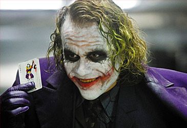 When did Heath Ledger win the Best Supporting Actor Oscar for The Dark Knight?