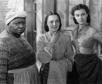 Hattie McDaniel, Oliva De Havilland and Vivien Leigh