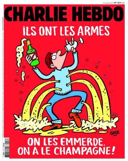 New Charlie Hebdo cover celebrates French culture in the wake of Paris attacks