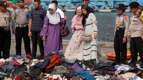 Relatives are confronted with remains of loved ones from the crashed flight.