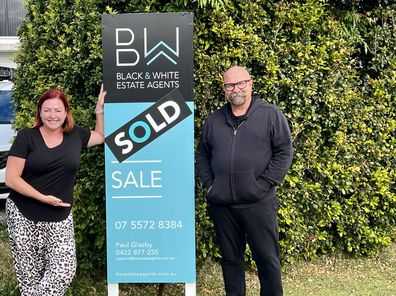 Shelly Horton and Darren have just bought a new house together.