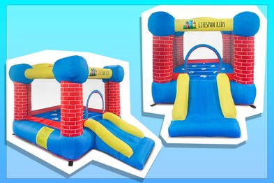 Lifespan Kids Inflatable BounceFort jumping castle