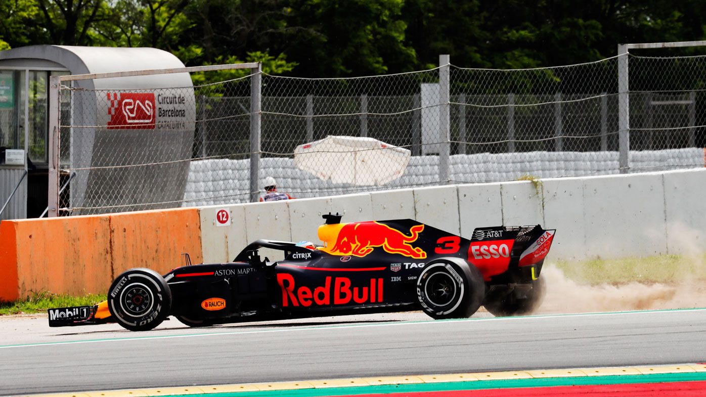 Australia's Daniel Ricciardo struggles with new Red Bull car at Spanish Formula One Grand Prix