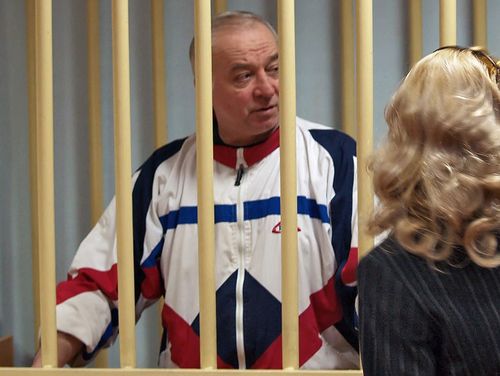 Sergei Skripal speaks from behind bars in Moscow in 2006. Picture: AAP