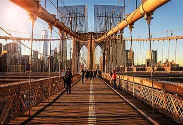 Which body of water does the Brooklyn Bridge cross?