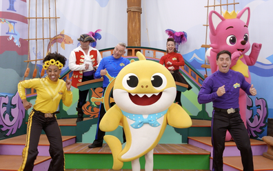 The Wiggles collaborate with Baby Shark. 