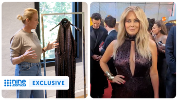 Behind the scenes of Sam Armytage’s Logies look