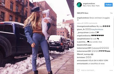 She's a model so it's not surprising that Candice Swanepoel would bounce back so very quickly. She says breastfeeding helped too.