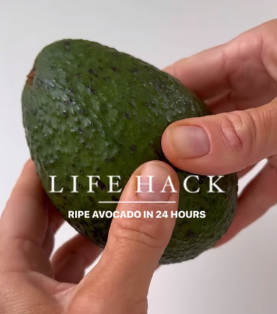 Avocado ripening hack with kiwi