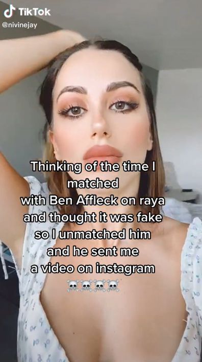 Nivine Jay, Ben Affleck, TikTok