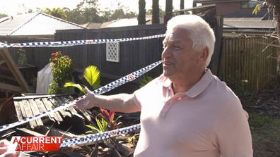 Peter Hupalo said his worst fear has become a reality when a large semi-trailer smashed through the back fence.