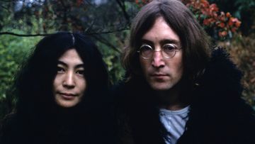 A 1968 portrait of Yoko Ono and John Lennon