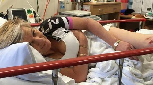 Cyclist's fake breasts ruptured by bouncing kangaroo